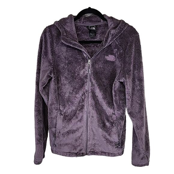 The North Face Fuzzy Hooded Full Zip Jacket Womens Size Small - Picture 1 of 13